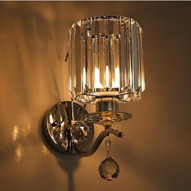 AC220 E27 Crystal Modern/Contemporary Electroplated Feature Uplight Wall Sconces Wall Light