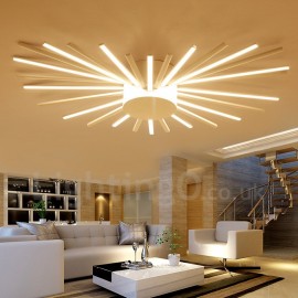 28 Light Modern/Contemporary LED Integrated Living Room,Dining Room,Bed Room Metal Chandeliers