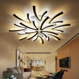 12 Light Modern/Contemporary LED Integrated Living Room,Dining Room,Bed Room 96W Chandeliers