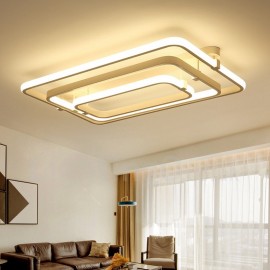 3 Rings Modern/Contemporary LED Integrated Living Room,Dining Room,Bed Room PVC Flush Mount