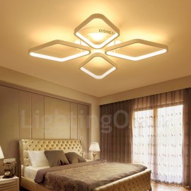 4 Light Modern/Contemporary LED Integrated Living Room,Dining Room,Bed Room Metal Flush Mount
