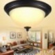 Rustic/Lodge LED Integrated Living Room,Dining Room,Bed Room E27 Flush Mount