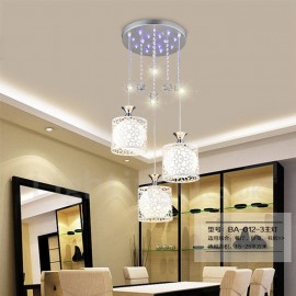 3 Light Modern/Contemporary Incandescent Living Room,Dining Room,Bed Room Metal Pendant Lights