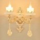 2 Light Traditional/Classic LED Integrated Living Room,Dining Room,Bed Room Metal Indoor Wall Sconces
