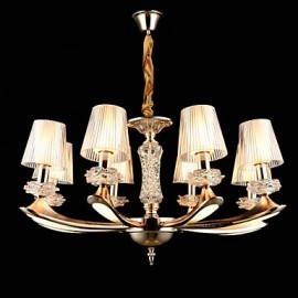 Modern/Contemporary Traditional/Classic Zinc Alloy Feature for Crystal Mini Style MetalLiving Room Dining Room Study Pendant Light