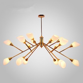 Nordic Simple Atmospheric Pastoral Chandelier Creative Personality Dining Room Villa Hotel Lobby Living Room Chandelier Lamp