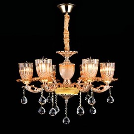 Modern/Contemporary Traditional/Classic Zinc Alloy Feature for Crystal Mini Style MetalLiving Room Dining Room Study Pendant Light