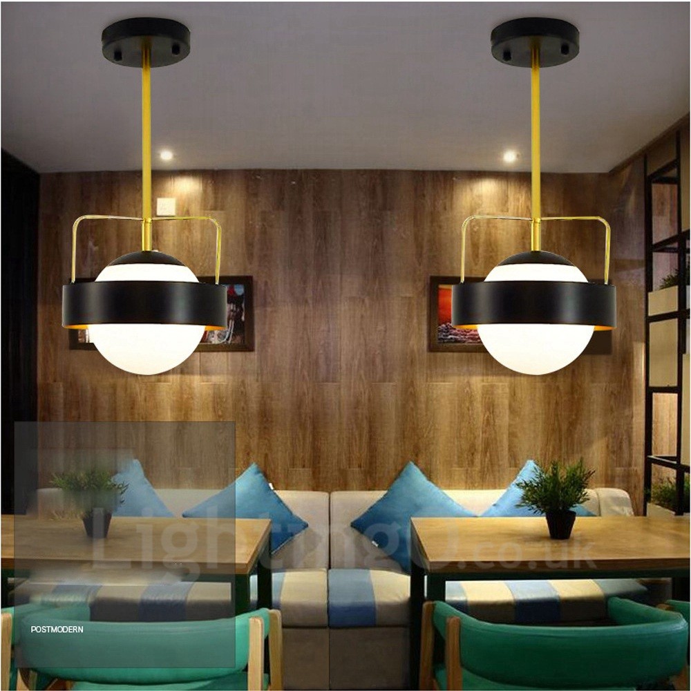 1 Light Modern / Contemporary Ceiling Lights Copper Plating Pendant