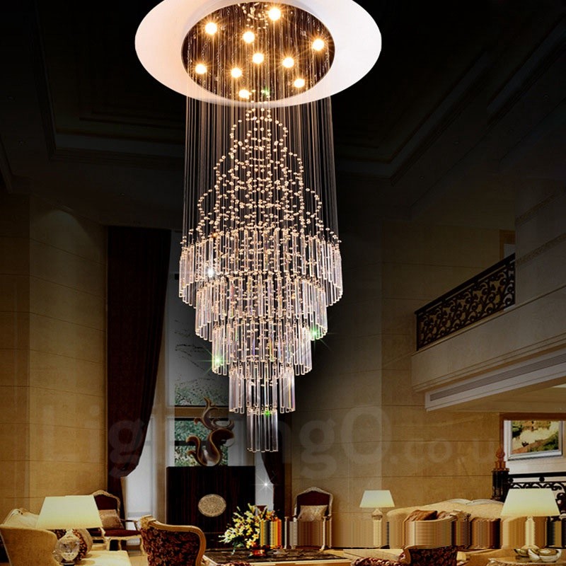 Lights Modern Led Crystal Ceiling Pendant Light Indoor Chandeliers