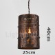 1 Light Retro / Vintage Pendant Light for Living Room, Study, Bedroom, Kitchen, Dining Room, Bar, Cafe, Coffee House Pendant Lam