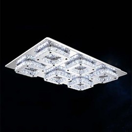 48 W Modern/Contemporary LED Electroplated Metal Flush Mount Living Room / Bedroom