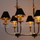 6 Light Retro Contemporary Living Room Dining Room Bedroom Candle Style Chandelier