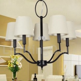 5 Light Modern / Contemporary Living Room Dining Room Bedroom Candle Style Chandelier