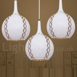 Modern/Contemporary Dining Room Bar Lounge LED Glass Pendant Light/Lamp