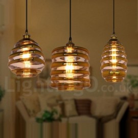 European Glass Pendant Light Bar Cafe Lounge Dining Room Pendant Lamp