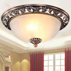 15*30CM Europe Type Resin Glass Dome Light Sweet Bedroom Study Led To Absorb Dome Light LED Lamp