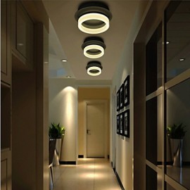 8W Flush Mount LED Modern/Contemporary Bedroom / Dining Room / Kitchen / Hallway Metal