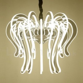 Modern / Contemporary 20 Light Steel Chandelier with Acrylic Shade for Living Room, Bedroom, Hotel, Dinning Room,