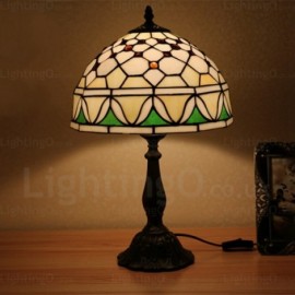 Mermaid Lamp Shade Exquisite 12 inch Handmade Stained Glass Table Lamp Living Room Bedroom Study Room