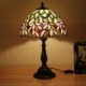 Grape Lamp Shade 12 inch Handmade Stained Glass Table Lamp Living Room Bedroom Study Room