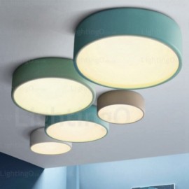 1 Light Nordic Ceiling Lights with Acrylic Shade for Living Room, Dining Room, Bedroom, Hotel