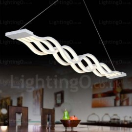 1 Light Modern/Contemporary Pendant Lights with Acrylic Shade for Living Room, Dining Room, Corridor, Bedroom, Hotel