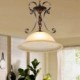 1 Light Country/Rustic Pendant Lights with Glass Shade for Hallway, Hallway, Tearoom