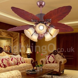 48" Country Retro Rustic Lodge Vintage Ceiling Fan