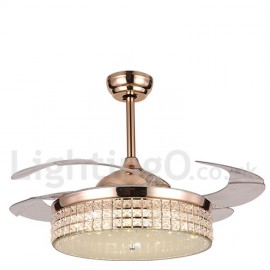 42" European Style Modern Contemporary Ceiling Fan