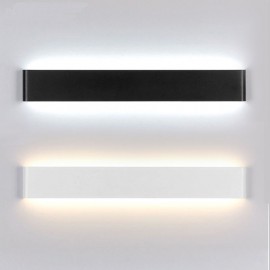 Long Modern/Contemporary LED Wall Lamps & Sconces For Indoor Metal Wall Light 90-240V IP 44 for Bathroom, Bedroom, Living Room