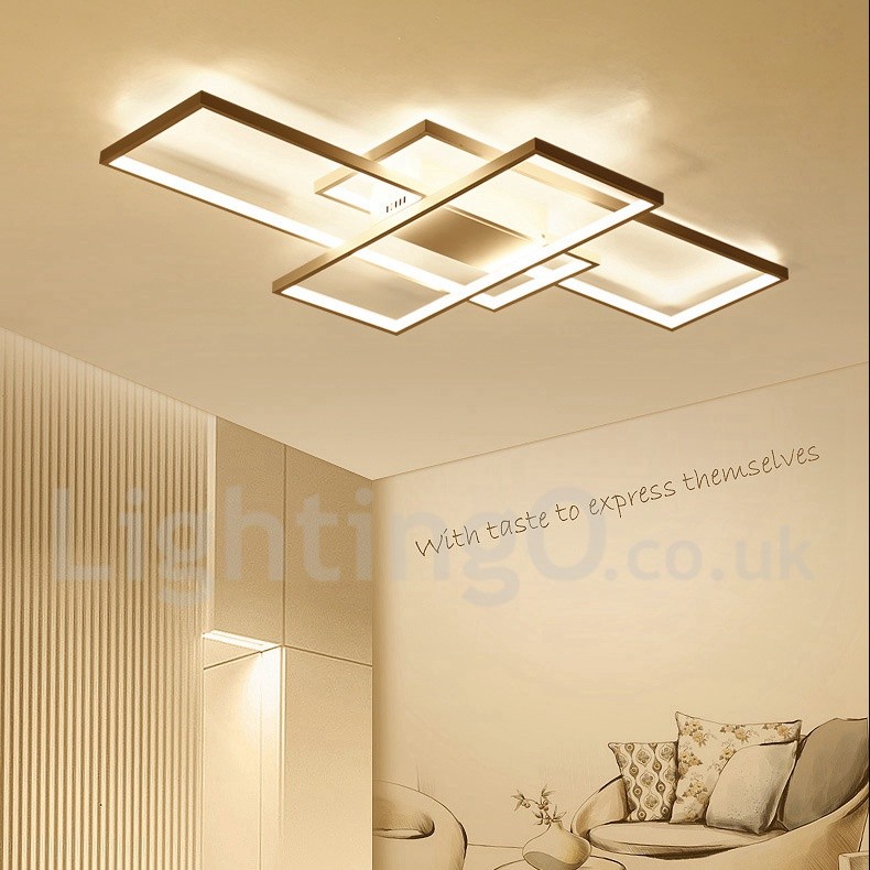 LED Modern Comtemporary Alumilium Painting Ceiling Light  
