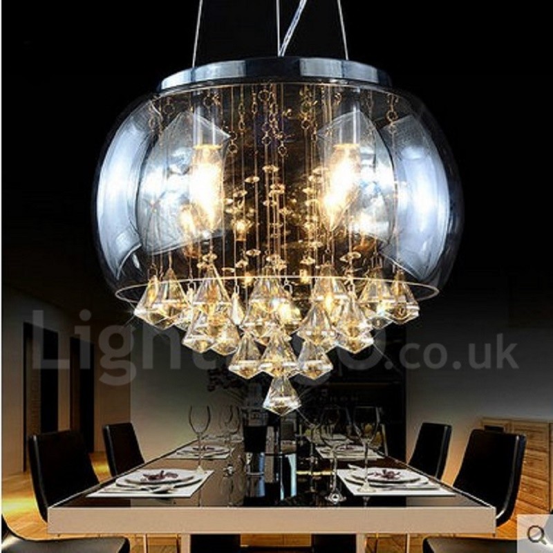 Modern Contemporary Crystal Lighting, Modern Dining Room Lighting Uk