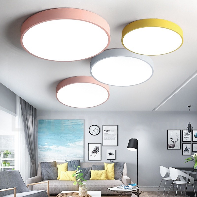 Multi Colours Modern Contemporary Steel, Multi Coloured Ceiling Light