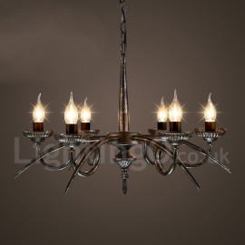 Industrial Style Steel Lighting Living Room, Study, Dining Room, Clothing Store, Coffee Store, Hotel Pendant Chandelier Light