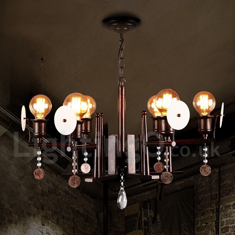 industrial style lighting for dining room