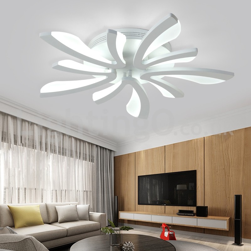 Best 5 Lights Cheap Modern Flush Mount Ceiling Lights Living Room