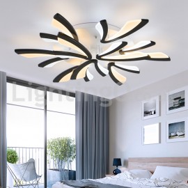 Newest 9 Lights Affordable Modern Flush Mount Ceiling Lights Living Room Dining Room Bedroom Study