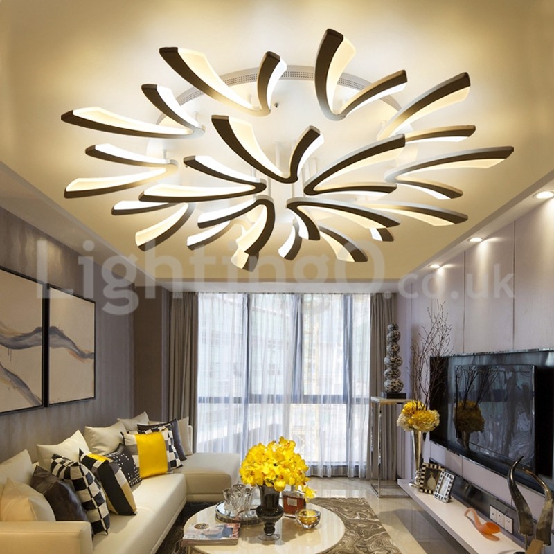 Personality 15 Lights Elegant Modern, Dining Room Ceiling Lights Modern