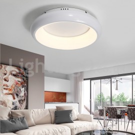 Modern Round Flush Mounted Ceiling Lights Study Room Bedroom Restaurant Living Room Gallery Hotel Room