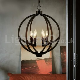 Retro Ball Pendant Lights Study Room Bedroom Dining Room Living Room Gallery Hotel Room