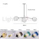 Nordic Modern Magic Bean Glass Chandelier Molecular Chandelier Living room Dining Hall Aisle Clothing Store Study Bedroom Showro