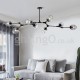 Nordic Modern Magic Bean Glass Chandelier Molecular Chandelier Living room Dining Hall Aisle Clothing Store Study Bedroom Showro