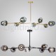 Nordic Modern Magic Bean Glass Chandelier Molecular Chandelier Living room Dining Hall Aisle Clothing Store Study Bedroom Showro