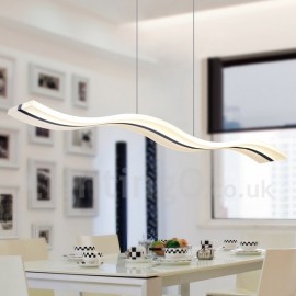 Dimmable Linear Pendant Light with Remote Control Modern Design/ LED 220V~240/100~120V/Special for office,Showroom,Living Room