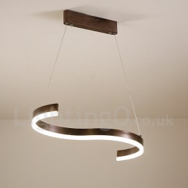 Dimmable Linear Pendant Light with Remote Control Modern Design/ LED 220V~240 /100~120V /Special for office,Showroom,Living Room