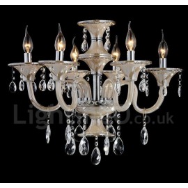 Crystal Luxurious Modern / Contemporary Pendant Candle Chandelier Special for Hotel, Office, Showroom, Living Room, Dinning Room