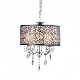 MAX:60W Traditional/Classic Crystal Chrome Metal Chandeliers Bedroom / Dining Room / Study Room/Office / Hallway