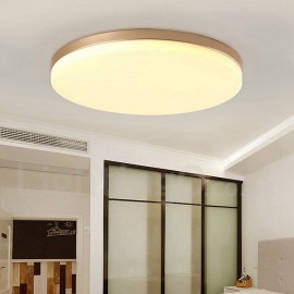 Ultra-Thin Round Dimmable LED Modern / Contemporary Nordic Style Flush Mount Ceiling Lights with Acrylic Shade for Bathroom, Living Room, Study, Kitchen, Bedroom, Dining Room, Bar - Also Can Be Used As Wall Light