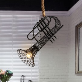 American Country Hemp lace T Retro Decorative Chandelier Chandelier