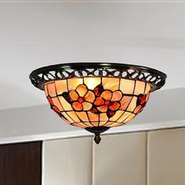 40w Mini Style Brass Metal Flush Mount Living Room / Bedroom / Dining Room / Study Room/Office / Kids Room / Hallway